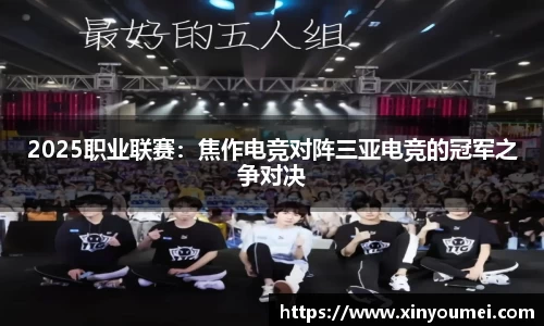 2025职业联赛：焦作电竞对阵三亚电竞的冠军之争对决